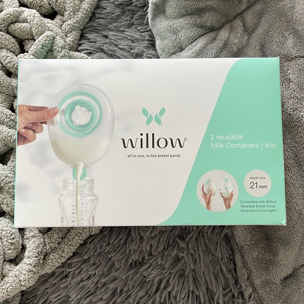 Willow Reusable Milk Containers